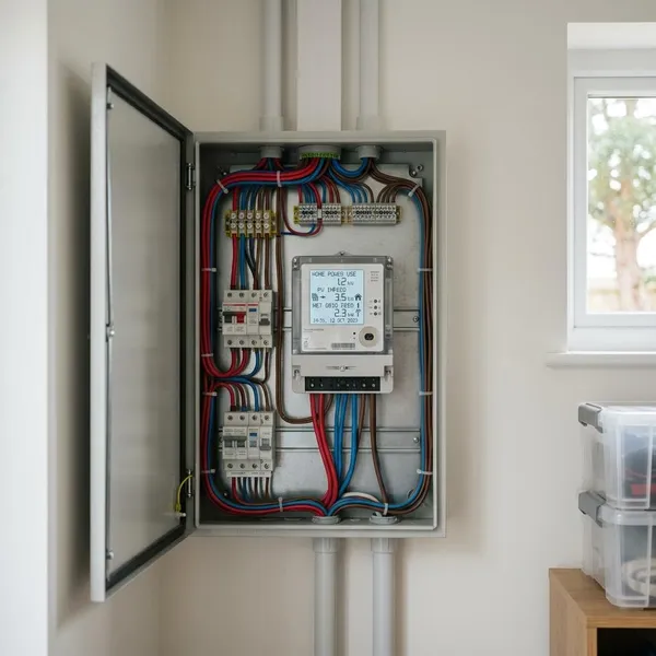Balkonkraftwerk im Hausnetz