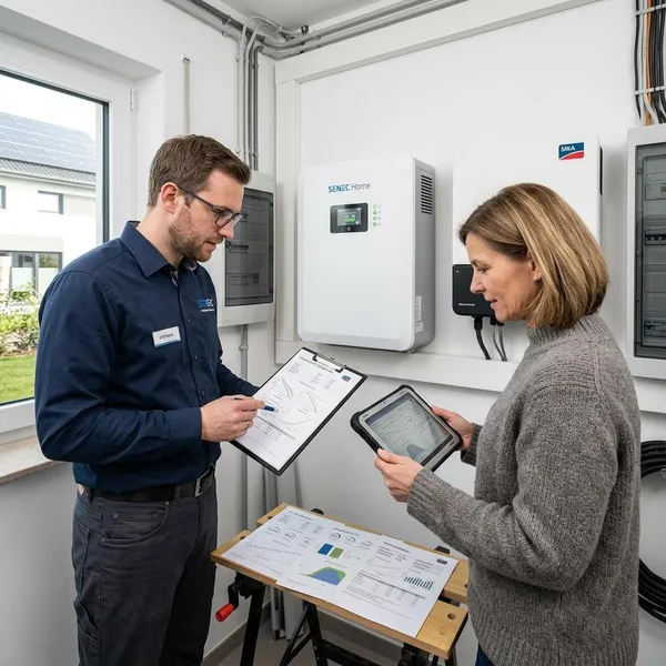 Wichtige Testwerte beim Solarspeicher